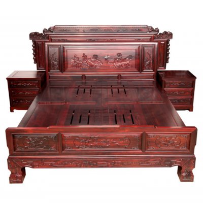 財源荷花大床 三件套